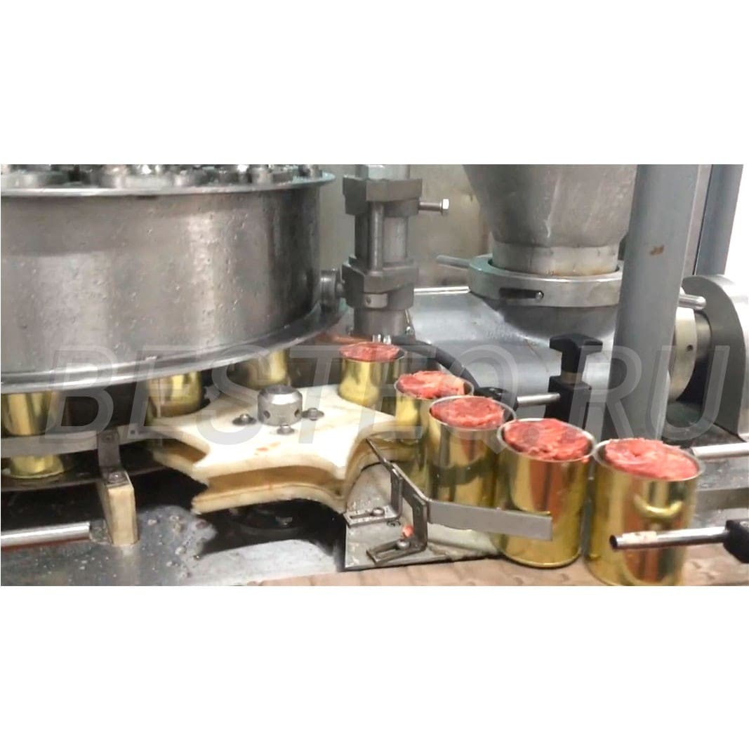 Линия производства мясных консервов (тушенка) BESTEQ-MCL-5000 бан/смена заказать в России | ООО БЕСТЕК-Инжиниринг